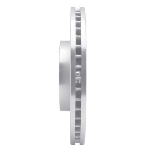 Mazda Millenia Brake Rotor (1) - Front Right - R1 Concepts - Drilled & Slotted - Silver - `01-`02